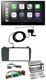 Pioneer USB MP3 2DIN Bluetooth DAB Autoradio für Volvo S60 V70 XC70 04-09