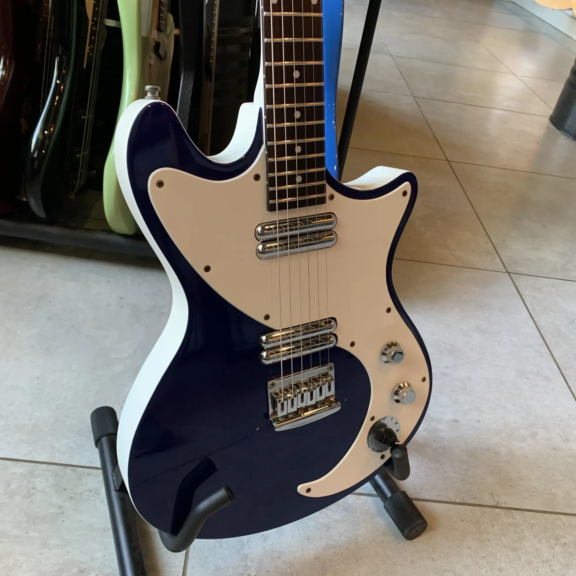 Электрогитара Schecter TSH-1 HH Blue w/case Korea 2010
