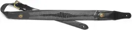 Ремень для гитары Stagg SPFL SNK BLK