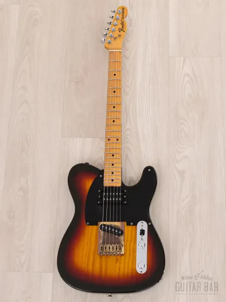 Электрогитара Fender Telecaster 1967 Vintage Reissue Keith Richards Sonny TL67-70SPL SH Three Tone Sunburst w/gigbag Japan 1986