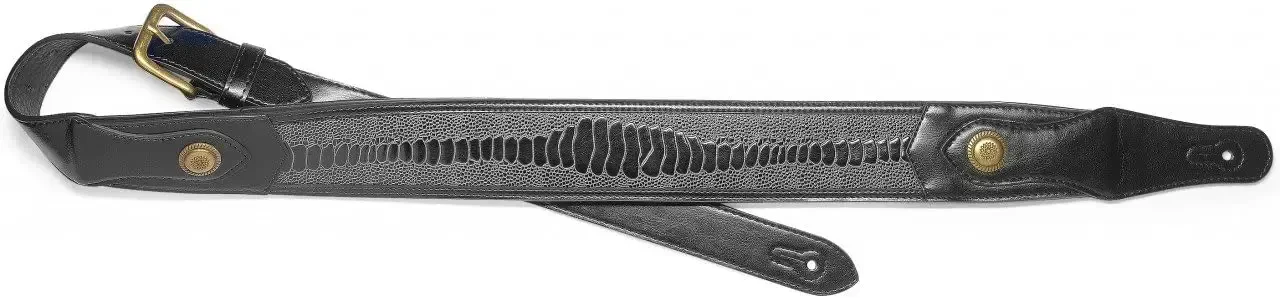 Ремень для гитары Stagg SPFL SNK BLK
