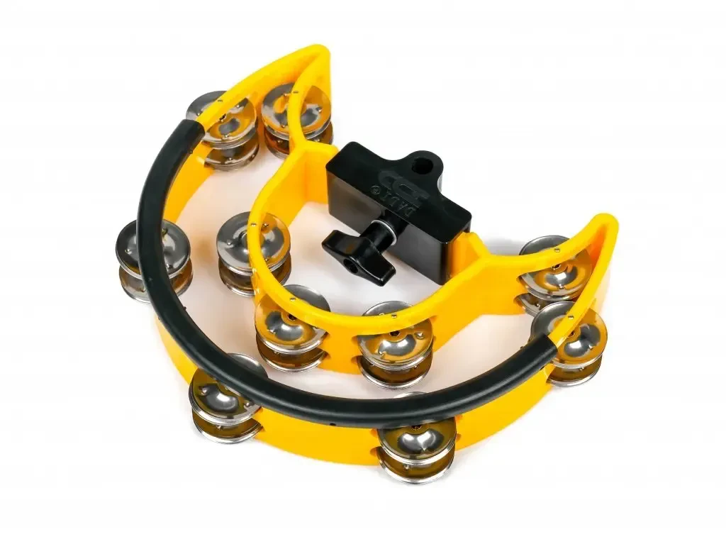 Тамбурин DADI DT02 двойной полукруг с креплением на стойку