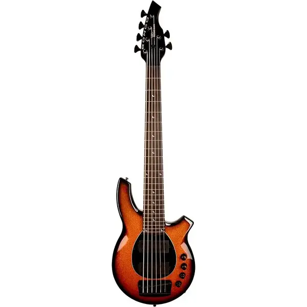 Бас-гитара Ernie Ball Music Man Bongo 6 Harvest Orange