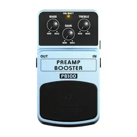 Педаль эффектов для электрогитары Behringer PB100 Preamp Booster