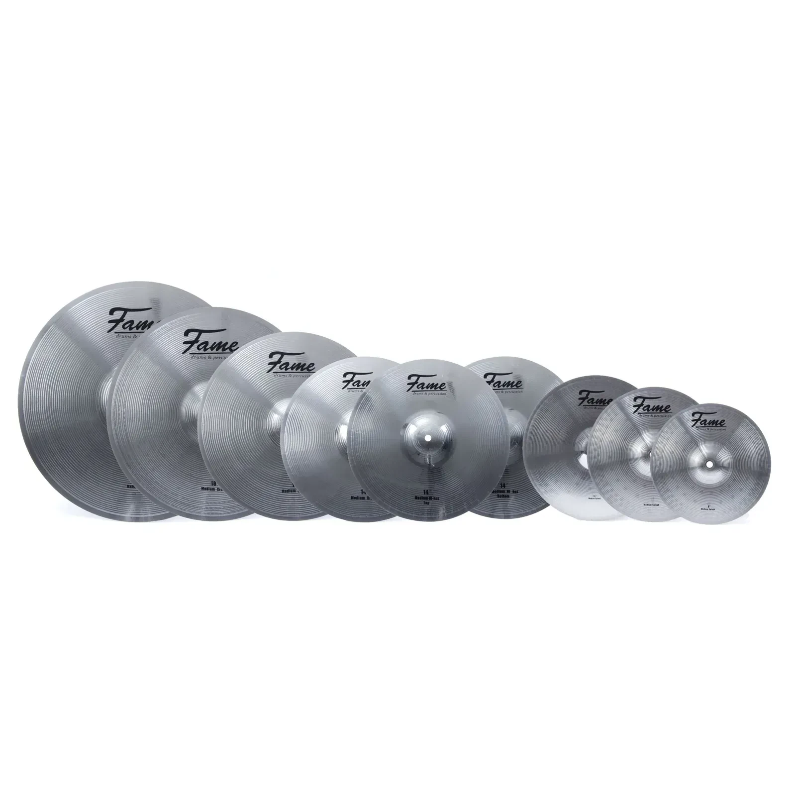 Набор тарелок для барабанов Fame Audio DRU826 Reflex Kombo I