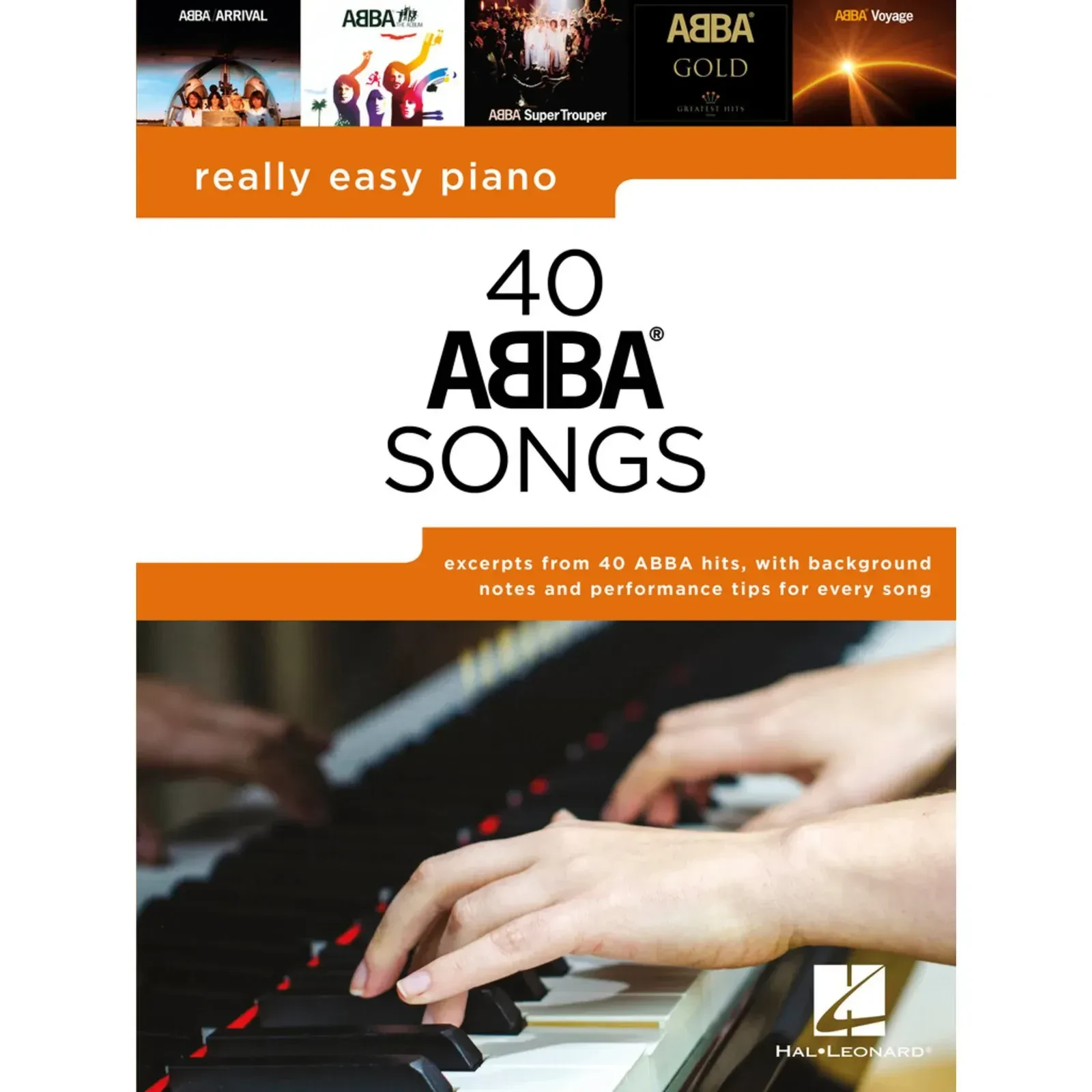 Сборник песен Hal Leonard Really Easy Piano: 40 ABBA Songs