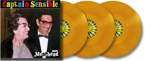 Виниловая пластинка Captain Sensible - Meathead - Orange Crystal Vinyl [New Vinyl LP] Colored Vinyl,