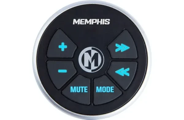 Memphis MXA1MCR Wired Marine Remote Control for MXA1MC Receiver w/ 25 Ft. Cable
