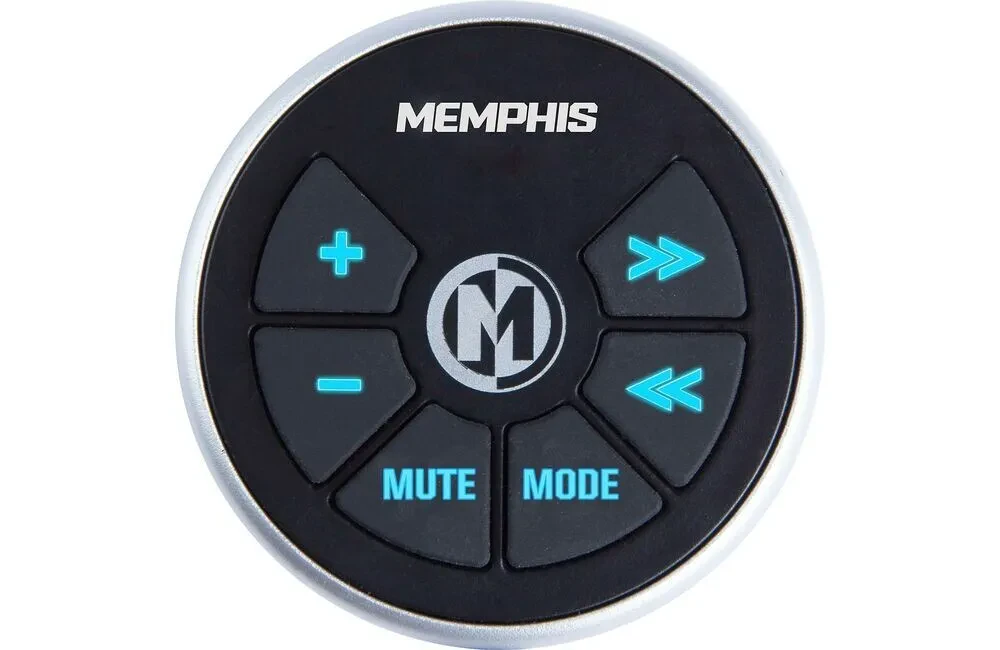 Memphis MXA1MCR Wired Marine Remote Control for MXA1MC Receiver w/ 25 Ft. Cable