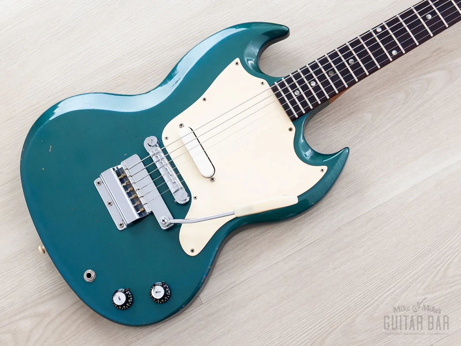 Б/У Электрогитара Gibson SG Melody Maker I 1967 Pelham Blue с кейсом