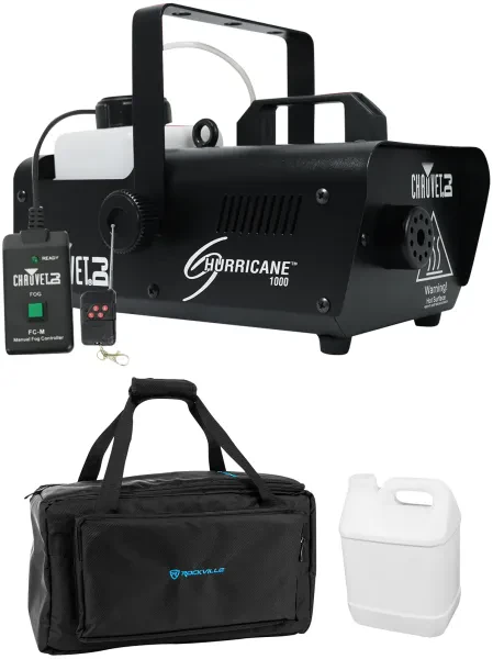 Генератор дыма Chauvet DJ H1000 Hurricane 1000 с аксессуарами