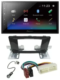 Pioneer USB Bluetooth DAB 2DIN MP3 Autoradio für Hyundai H 350 (ab 2016)
