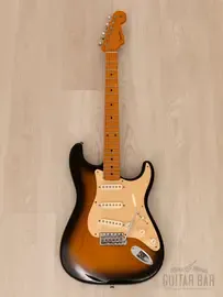 Электрогитара Fender Eric Johnson Stratocaster SSS Sunburst w/case USA 2005