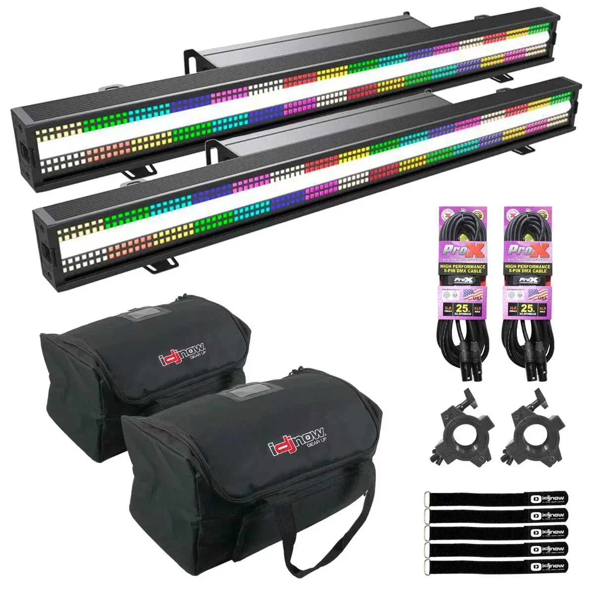 Прибор смены цвета American DJ Jolt Panel FX2 с аксессуарами (пара)