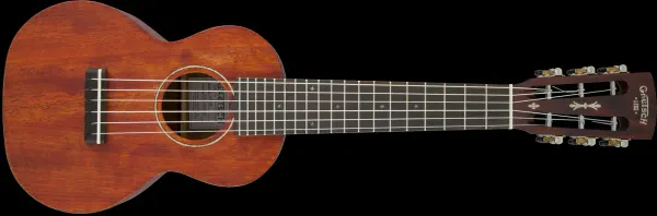 Gretsch G9126 Guitar-Ukulele 6-String Honey Mahogany Uke with Gig Bag