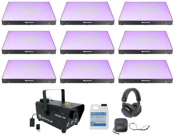 Комплект светового оборудования American DJ MDF3+R720L V2+DJ1500
