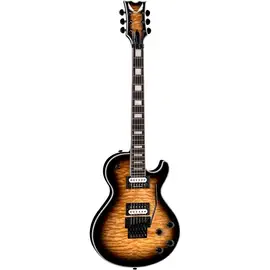 Электрогитара Dean Thoroughbred Select Quilt-top with Floyd Guitar Natural Black Burst