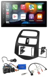 Pioneer DAB Bluetooth 2DIN USB Lenkrad Autoradio für Chevrolet Spark 2013-2015
