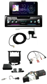 Автомагнитола Pioneer для Chevrolet Cruze (с 2016) DAB, Bluetooth, USB, черный (рояльный лак)