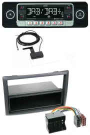 Dietz DAB Bluetooth USB MP3 Autoradio für Renault Megane (2009-2010)