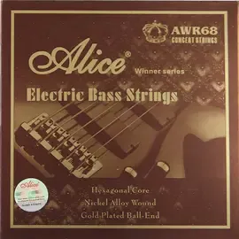 Струны для бас-гитары Alice AWR68(5)-M Nickel Alloy Medium 45-130