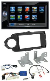 Blaupunkt SD USB TMC Bluetooth 2DIN Lenkrad Navigation für Toyota Yaris ab 2014