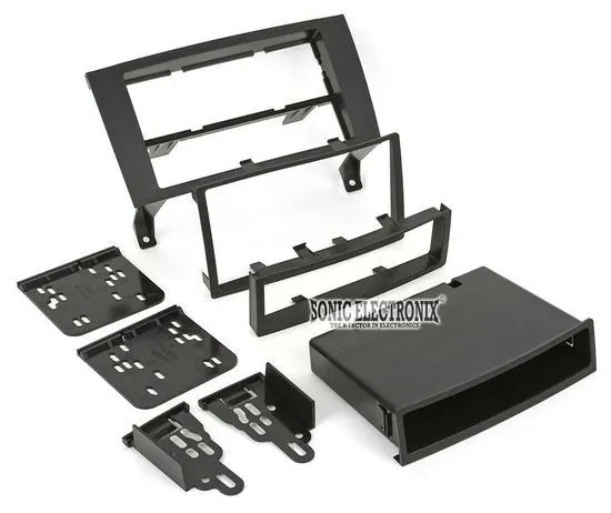Metra 99-8713 Single/Double DIN Installation Dash Kit for 2005-2009 Mercedes SLK
