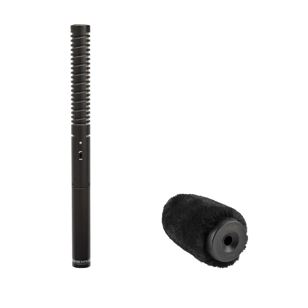 Микрофон-пушка Rode NTG2 конденсаторный, питание: батарейка или фантом (набор)