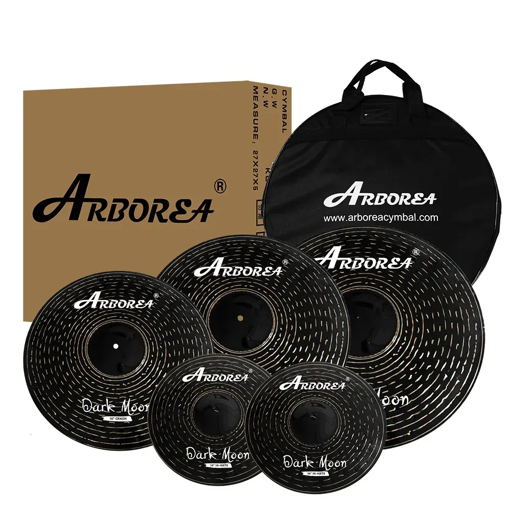 DM14161820SET Dark Moon Series Комплект тарелок 14/16/18/20", Arborea