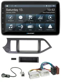 Blaupunkt USB DAB SD MP3 Bluetooth Autoradio für Kia Picanto ab 2011 ohne Start-