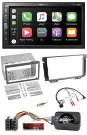 Автомагнитола для Land Rover Freelander 2004- Pioneer 2DIN, DAB, Bluetooth, USB