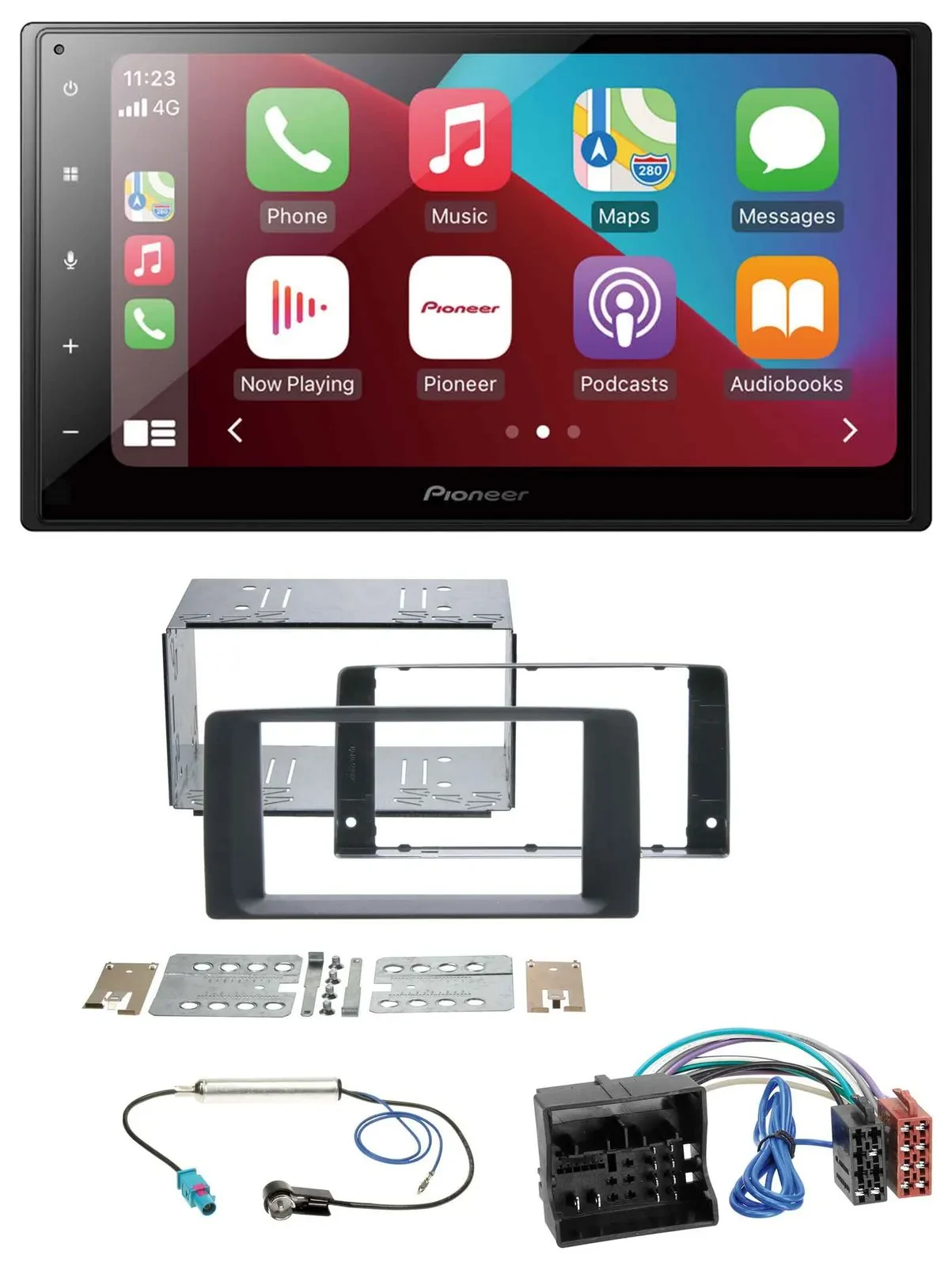 Pioneer USB MP3 DAB 2DIN Bluetooth Autoradio für MAN TGA TGX TGL TGM TGS 2017-20