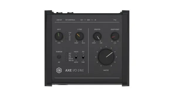 Звуковая карта внешняя IK Multimedia Axe I/O One Compact Audio Interface w/Advanced Guitar Tone Shaping
