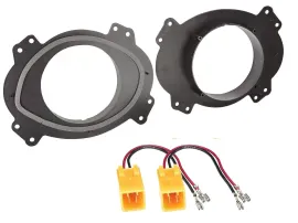 Lautsprechereinbauset für Isuzu D-Max (bis 12) 165 mm Fronttür