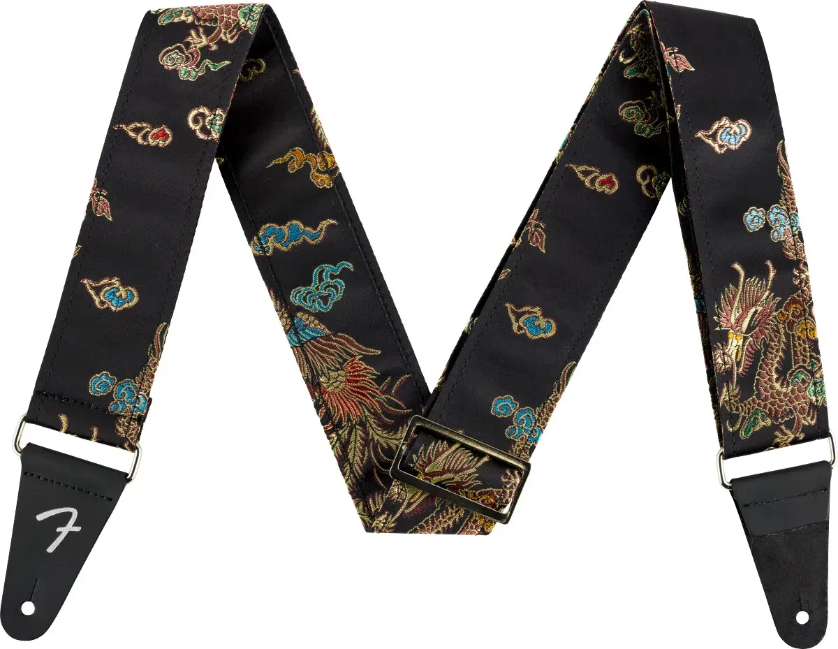 Ремень для гитары Fender 099-0638-050 Satin Dragon Black