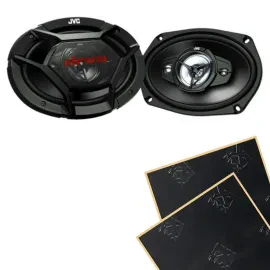 Автоколонки JVC CS-DR6941 6x9" коаксиальные с демпфирующим материалом