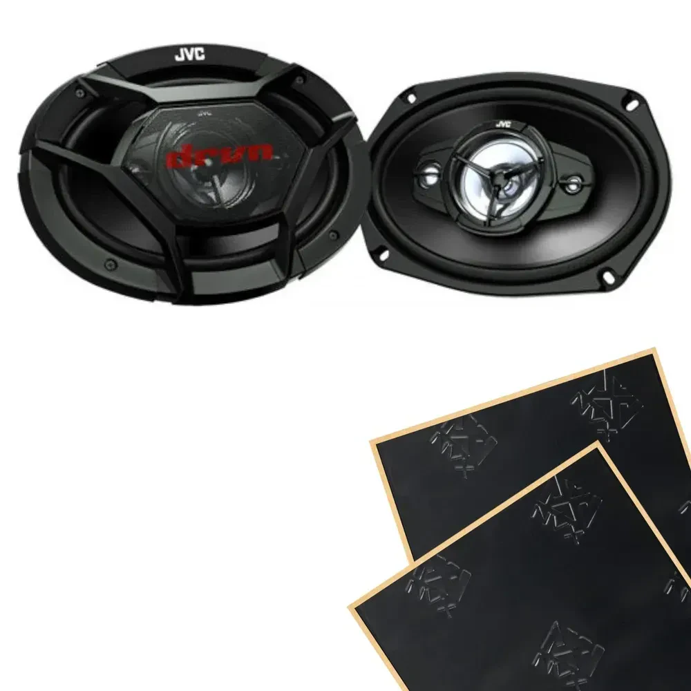 Автоколонки JVC CS-DR6941 6x9" коаксиальные с демпфирующим материалом