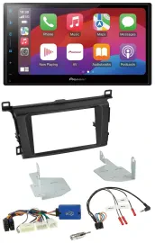 Pioneer DAB USB Lenkrad Bluetooth 2DIN Autoradio für Toyota RAV 4 ab 2013