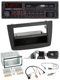 Blaupunkt SD Lenkrad USB Bluetooth DAB Autoradio für Alfa Mito 2008-2014 schwarz