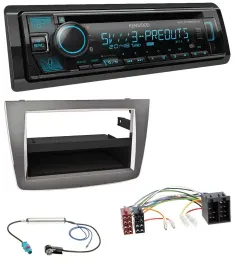 Автомагнитола Kenwood Bluetooth USB CD MP3 DAB для Alfa Romeo MiTo 955 (2008–2014) ISO