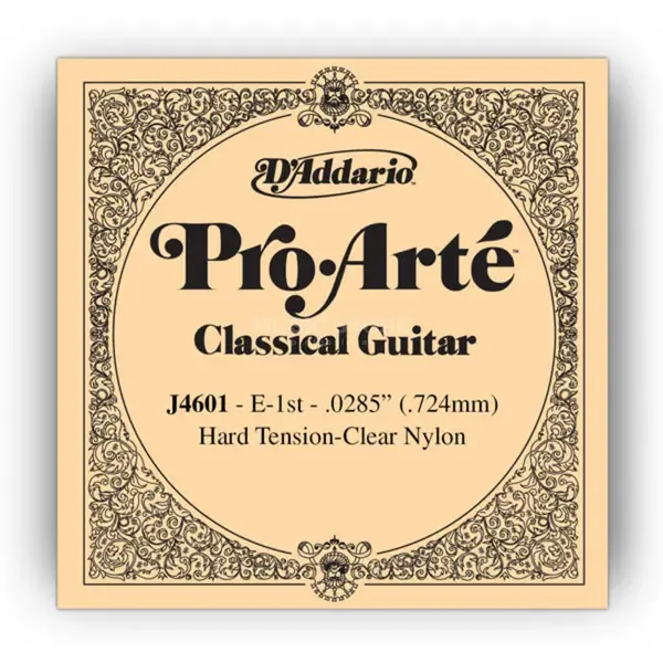 Струна для классической гитары D'Addario J4601, нейлон, калибр 29