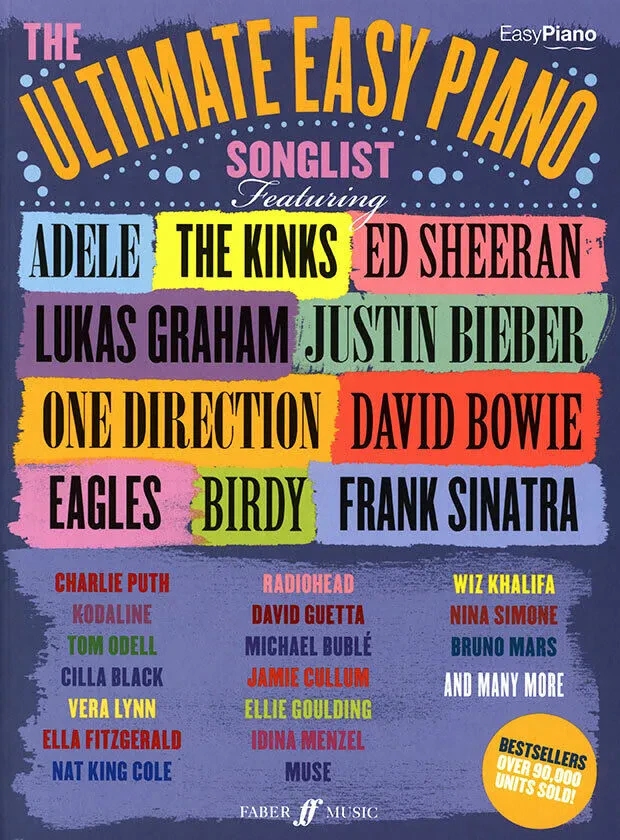 ANCORA The Ultimate Easy Piano Songlist