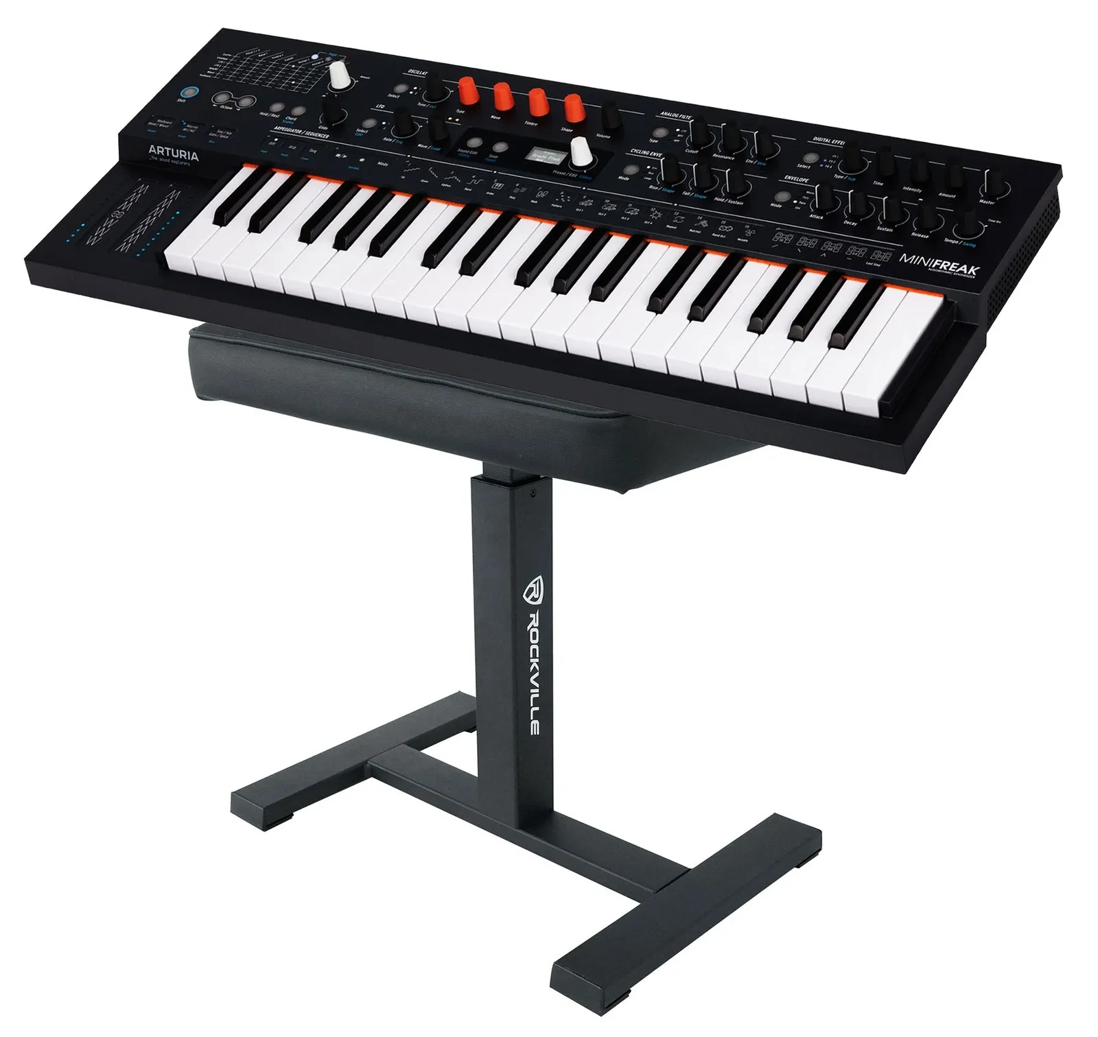 Arturia Minifreak 37-Key Synthesizer USB MIDI Polyphonic Synth+Air Lift Bench