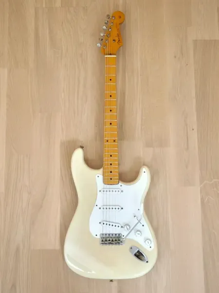 Электрогитара Fender Stratocaster Ash Body Blonde w/case USA 1955