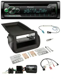 Pioneer USB MP3 DAB Lenkrad CD Autoradio für Citroen Nemo Peugeot Bipper ab 2008