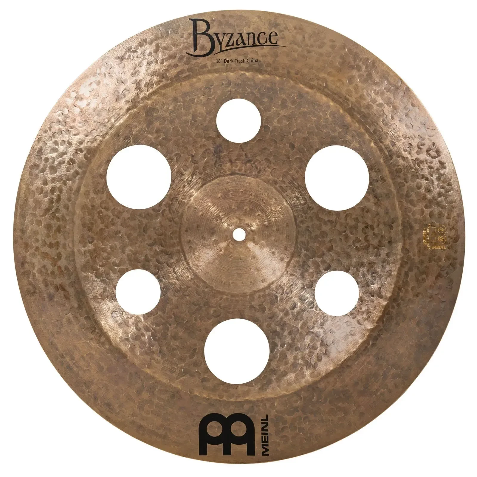 Тарелка барабанная MEINL 18" Byzance Dark Trash China