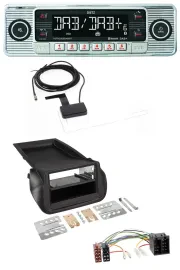 Dietz Bluetooth USB MP3 DAB Autoradio für FIAT Fiorino (ab 2008)
