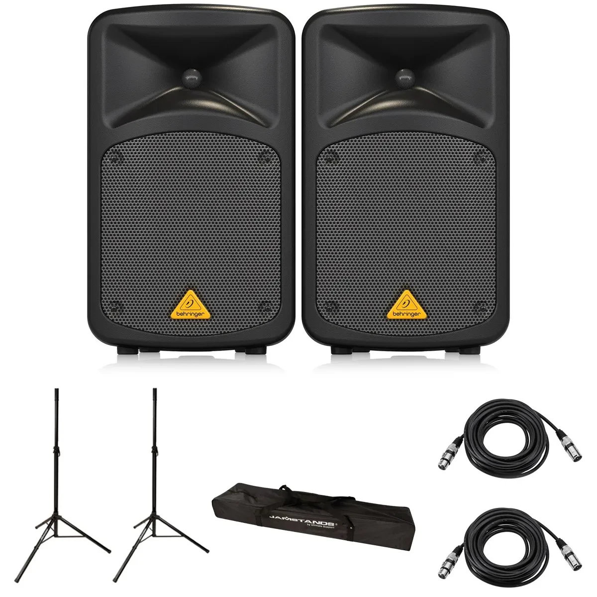 Behringer EUROPORT EPS500MP3 500W 8-Channel Ultra-Compact Portable PA System, Bu