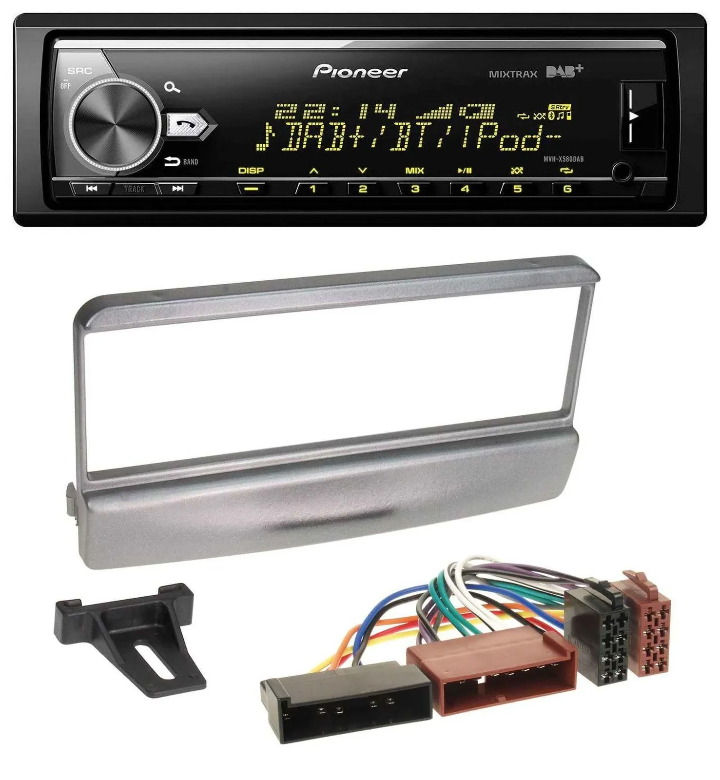 Pioneer Bluetooth USB DAB MP3 Autoradio für Ford Mondeo 96-02 Transit bis 06 Pum