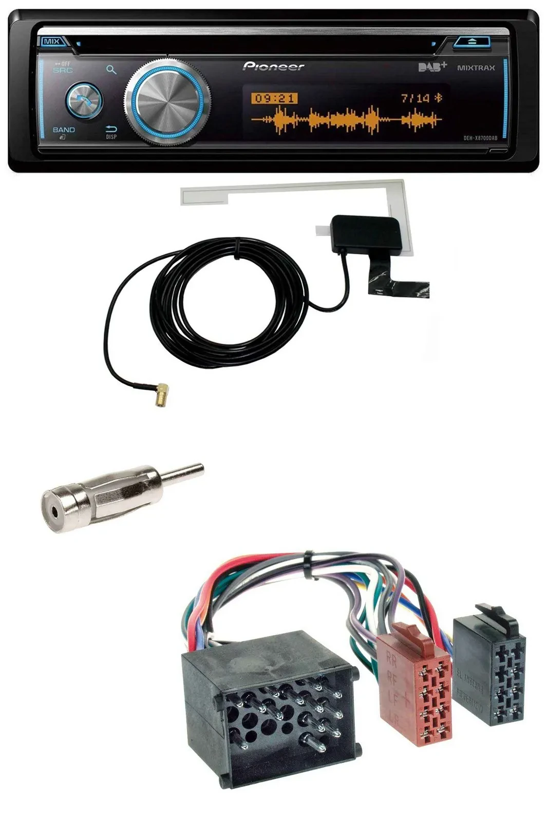 Pioneer Bluetooth DAB MP3 USB CD Autoradio für BMW Z3 (1995-2002)